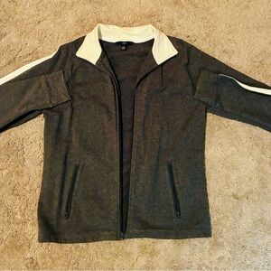 GAP Gray and Cream Jacket